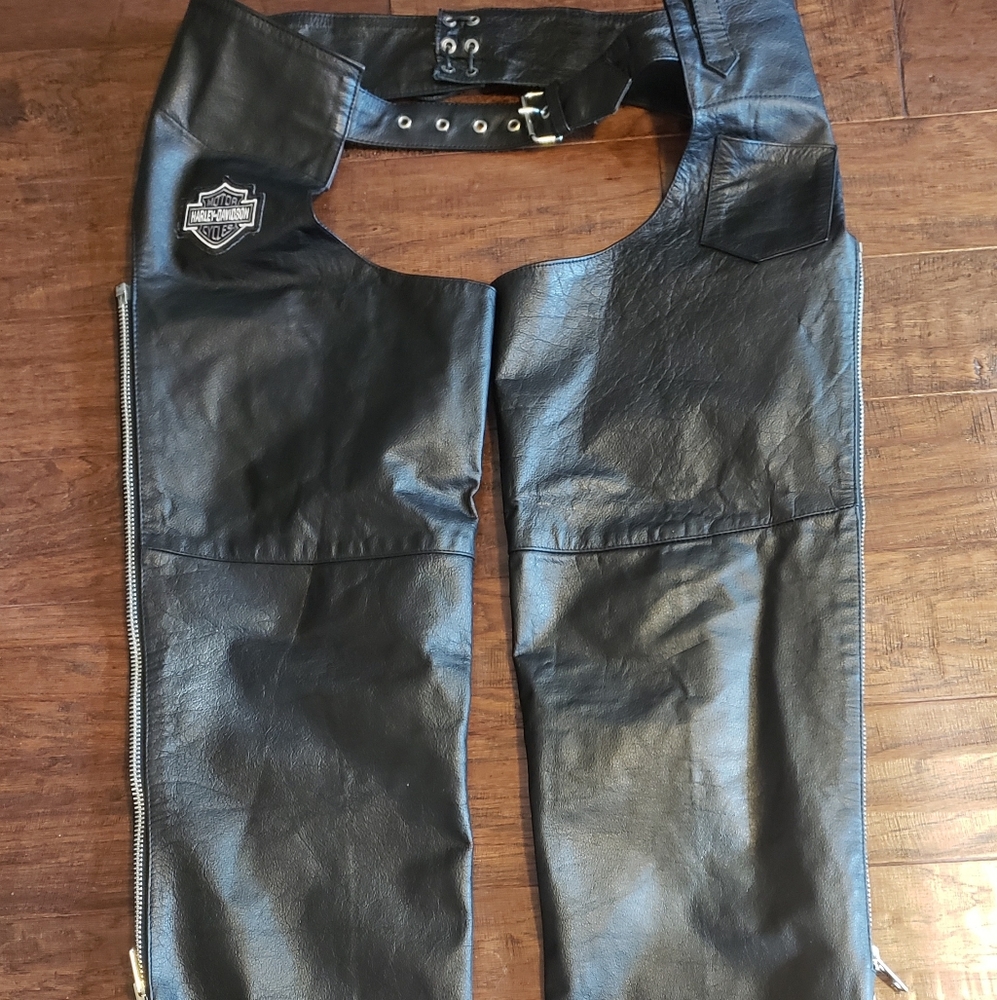 Harley Davidson Chaps and Jacket - Picture 3 of 3